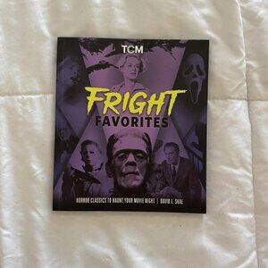 TCM Fright Favorites horror movie coffee table book